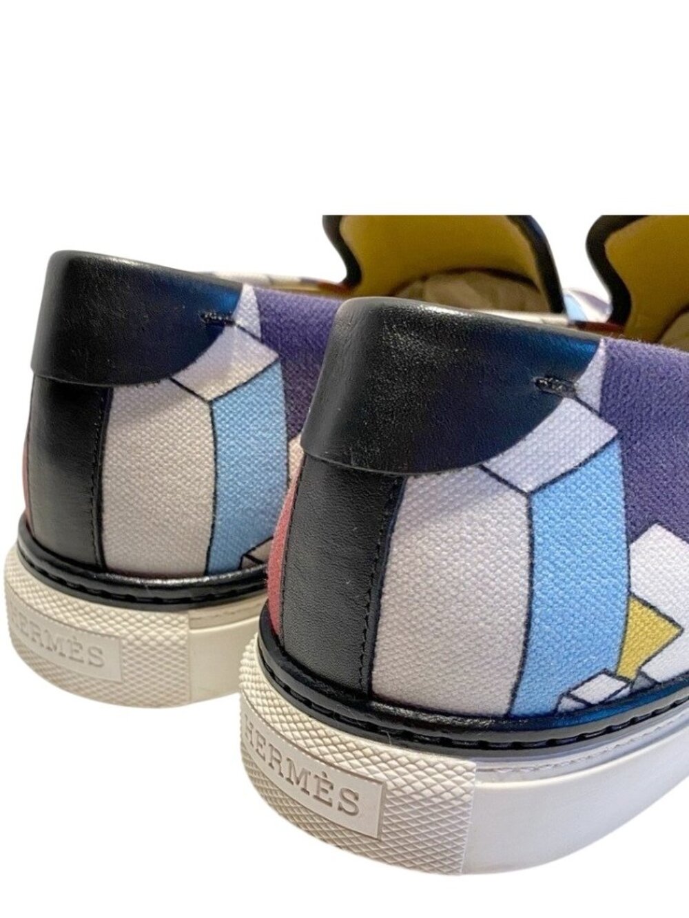 Hermès Men's Canvas Slip-on Shoes / EU 41/ US 8 - Picture 7 of 16